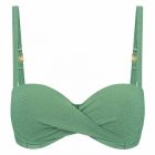 Green Shimmer Bandeau Bikinitop