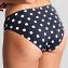 Panache Swim Anya Riva Spot Bikinibroekje Navy Vanilla