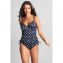 Panache Swim Anya Riva Spot Tankinitop Navy Vanilla