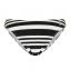 Annadiva Swim Aruba Stripe Brazilian Bikinibroekje Black White