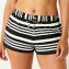 Annadiva Swim Aruba Stripe Short Black White