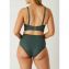 Annadiva Swim Chinese Fan Longline Bikinitop Art Deco Bow