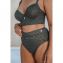 Annadiva Swim Chinese Fan Longline Bikinitop Art Deco Bow