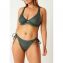 Annadiva Swim Chinese Fan Plunge Bikinitop Art Deco Bow