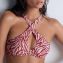 Aubade Badmode Feline Energy Bikinitop Pink Tiger