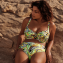 PrimaDonna Swim Jaguarau Hoog Bikinibroekje Lime Swirl