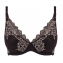 Wacoal Lace Perfection Push-up BH Black Ivory