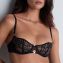 Aubade Love Soul Half Cup BH Black