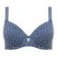 Annadiva Swim Marrakesh Blue Voorgevormde Balconette Bikinitop Art Deco Blue