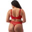 Elomi Lingerie Matilda Plunge BH Haute Red