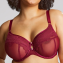 Sculptresse Natalia Full Cup BH Bordeaux Red