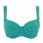 Panache Swim Gingham Full Cup Bikinitop Green Gingham