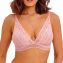 Wacoal Raffine Bralette Silver Pink