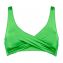 Watercult Shimmering Solids Twist Bikinitop Green Flash