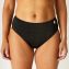 Annadiva Sparkling Black Hoog Bikinibroekje Black