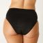 Annadiva Sparkling Black Hoog Bikinibroekje Black