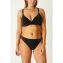 Annadiva Swim Sparkling Black Twist Bikinitop Black