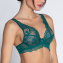 Lise Charmel Sublime En Dentelle Plunge BH Vert Princesse