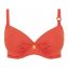 Annadiva Swim Sunrise Voorgevormde Balconette Bikinitop Mandarin