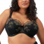 Elomi Teagan Half Cup BH Almond Black