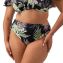 Elomi Badmode Tropical Retreat Hoog Bikinibroekje Black