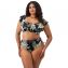 Elomi Badmode Tropical Retreat Hoog Bikinibroekje Black