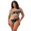 Elomi Badmode Tropical Retreat Plunge Bikinitop Black