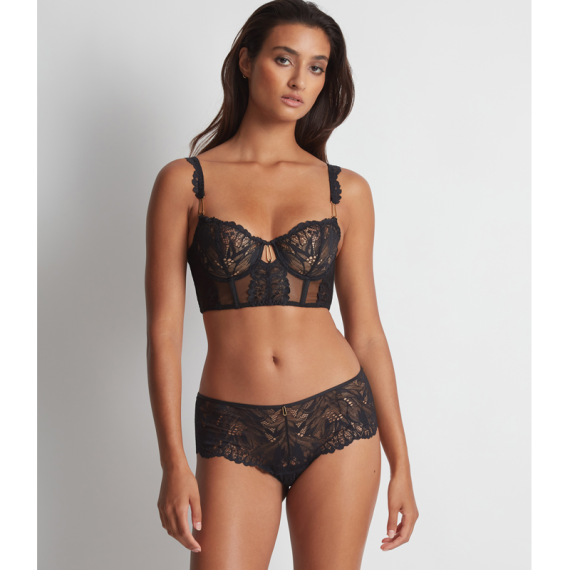 Aubade Flowermania Comfort Full Cup Bra in Noir LAN13