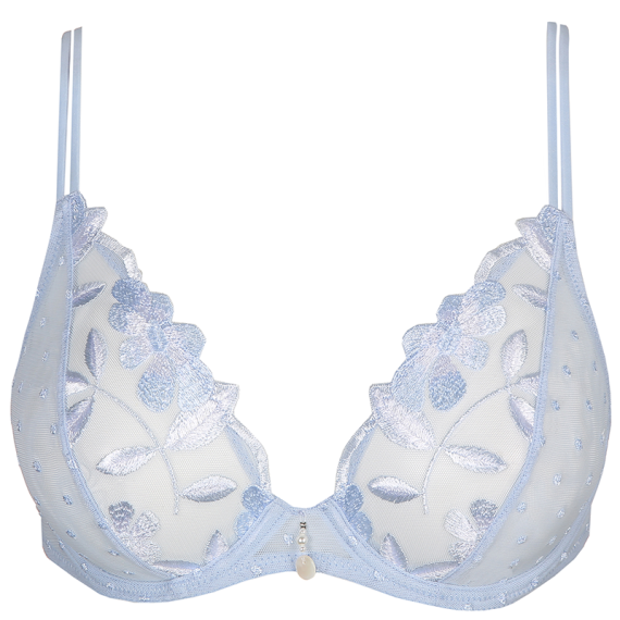 Marie Jo Agnes Round Shape Padded Bra in Pale Blue 0102597 – Anna Bella  Fine Lingerie