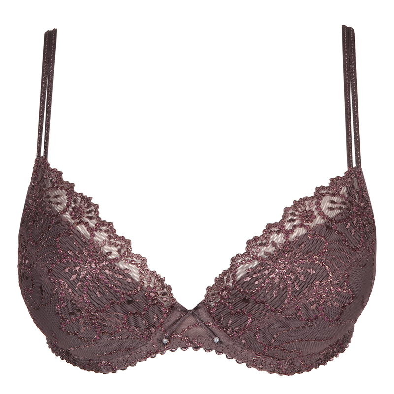 Marie Jo Jane push-up bh met borduring en uitneembare vulling • Oudroze •